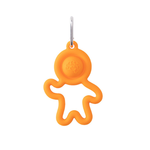 Lil’ Dimple Keychain - Orange
