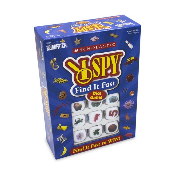 University Games Scholastic I SPY Find It Fast Game