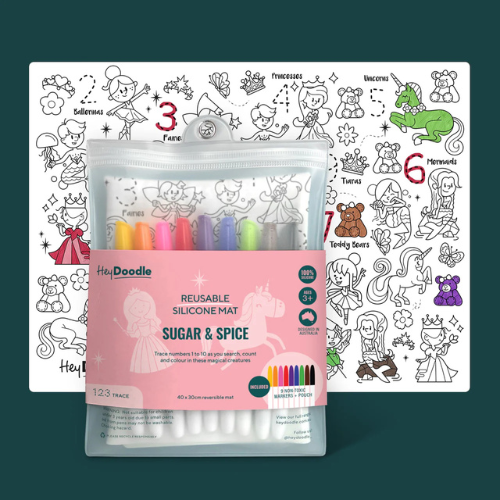 Sugar & Spice Classic Coloring & Doodle Mat