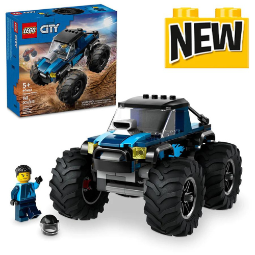 Lego City Blue Monster Truck Whimsy On Main